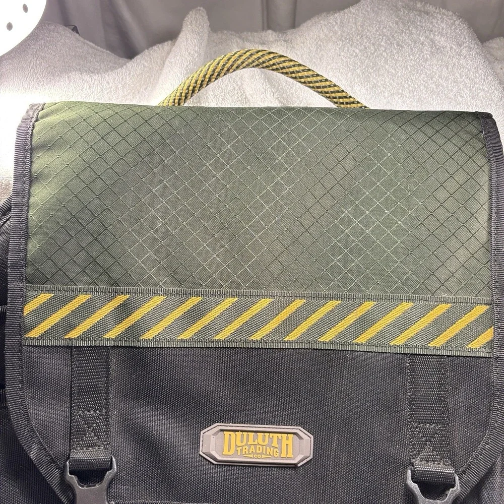 Duluth Trading Company Canvas Backpack Hiking Camping Fishing Hunting